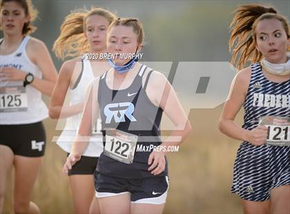 Thumbnail 1 in CHSAA Cross Country 4A Region 4 Girls photogallery.
