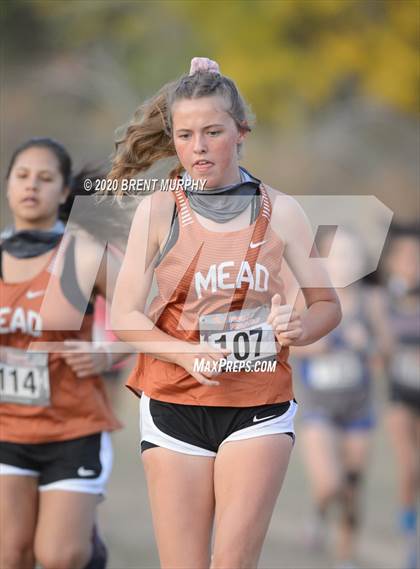 Thumbnail 2 in CHSAA Cross Country 4A Region 4 Girls photogallery.