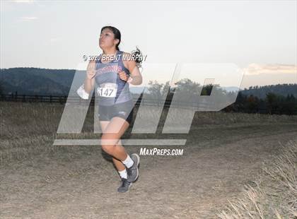 Thumbnail 1 in CHSAA Cross Country 4A Region 4 Girls photogallery.