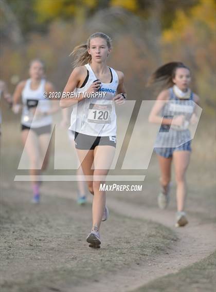 Thumbnail 2 in CHSAA Cross Country 4A Region 4 Girls photogallery.