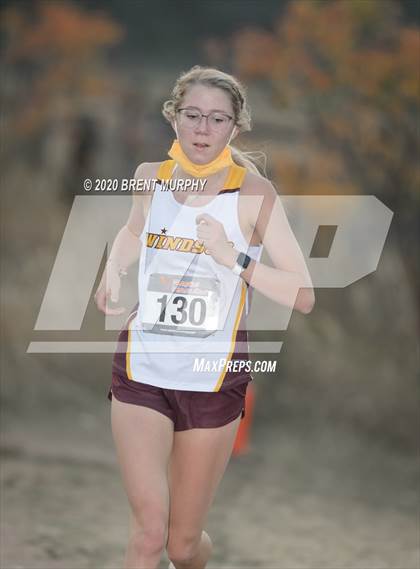 Thumbnail 2 in CHSAA Cross Country 4A Region 4 Girls photogallery.