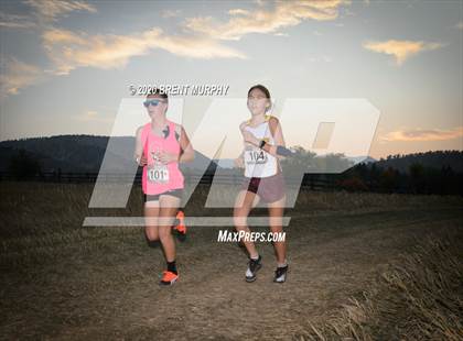 Thumbnail 3 in CHSAA Cross Country 4A Region 4 Girls photogallery.