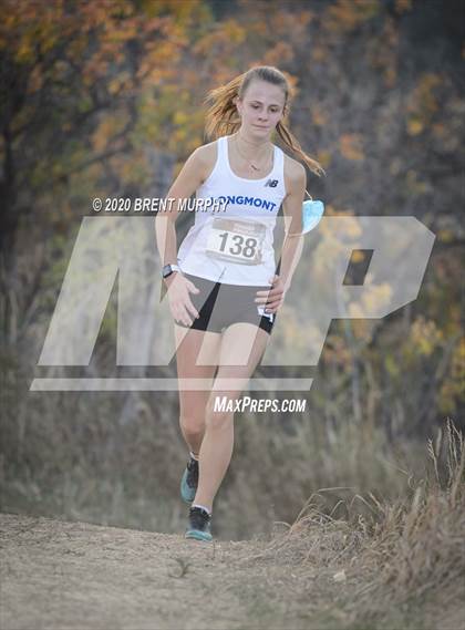Thumbnail 1 in CHSAA Cross Country 4A Region 4 Girls photogallery.
