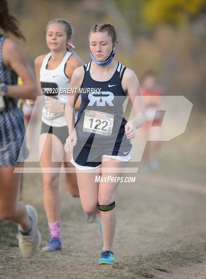 Thumbnail 2 in CHSAA Cross Country 4A Region 4 Girls photogallery.