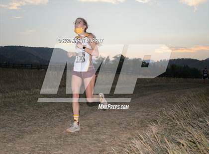Thumbnail 1 in CHSAA Cross Country 4A Region 4 Girls photogallery.