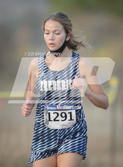 Thumbnail 3 in CHSAA Cross Country 4A Region 4 Girls photogallery.
