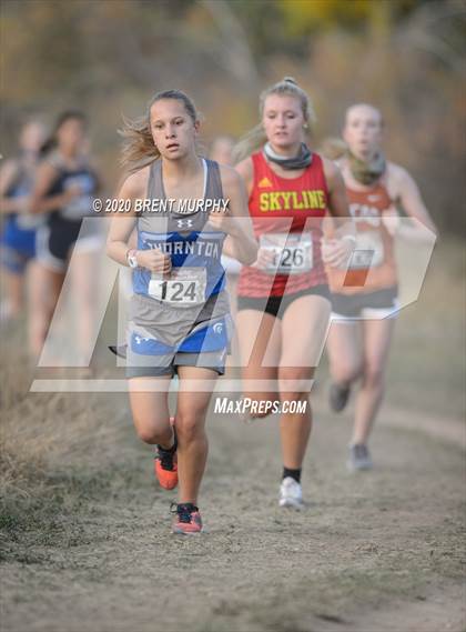 Thumbnail 3 in CHSAA Cross Country 4A Region 4 Girls photogallery.