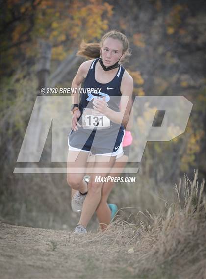 Thumbnail 3 in CHSAA Cross Country 4A Region 4 Girls photogallery.