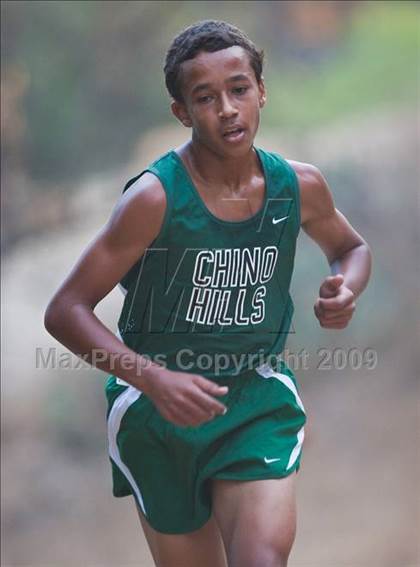 Thumbnail 2 in Sierra League Cluster meet at Bonelli Park #1- Boys photogallery.