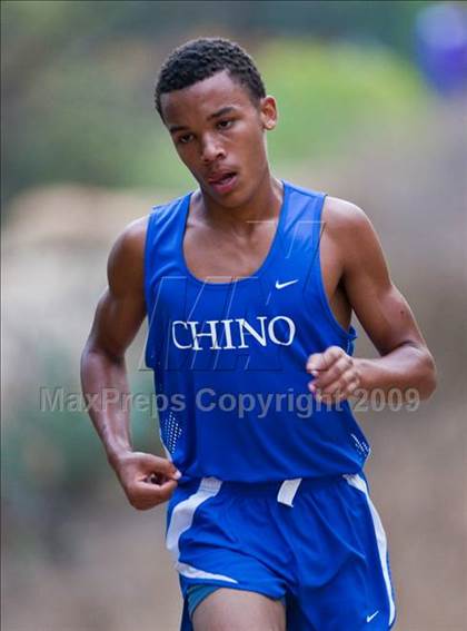 Thumbnail 2 in Sierra League Cluster meet at Bonelli Park #1- Boys photogallery.