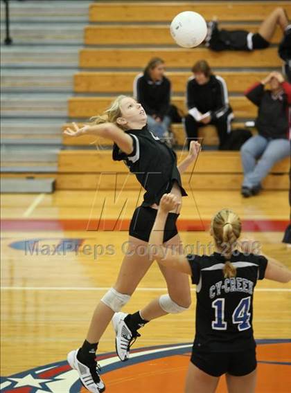 Thumbnail 2 in Grapevine vs Cy Creek (Nike Volleyball Classic) photogallery.