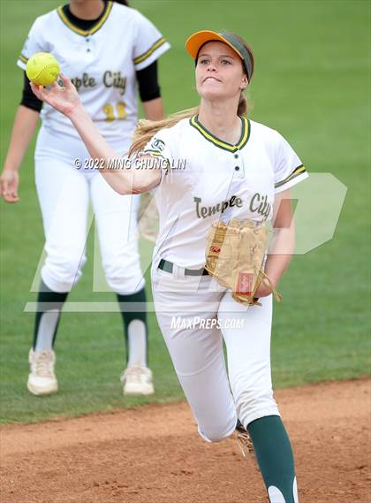 Thumbnail 2 in Moorpark vs. Temple City (CIF SS D4 Final) photogallery.