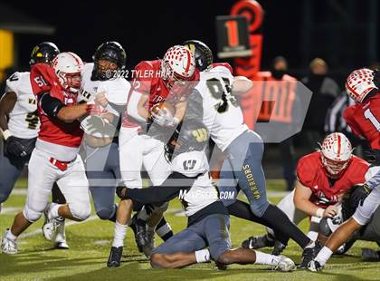 Thumbnail 3 in Warren Central @ Center Grove (IHSAA 6A Regional Championship) photogallery.