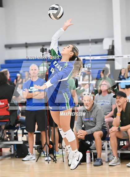 Thumbnail 1 in Casteel vs. Xavier College Prep (Nike TOC Southwest) photogallery.