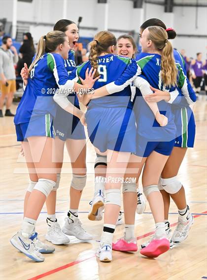 Thumbnail 2 in Casteel vs. Xavier College Prep (Nike TOC Southwest) photogallery.