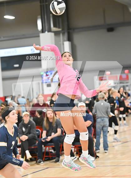 Thumbnail 3 in Casteel vs. Xavier College Prep (Nike TOC Southwest) photogallery.