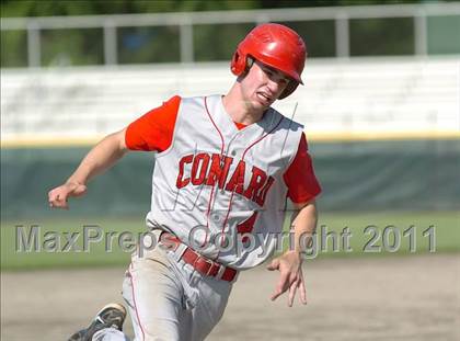 Thumbnail 1 in Conard @ Xavier (CIAC Class LL 1st Round) photogallery.