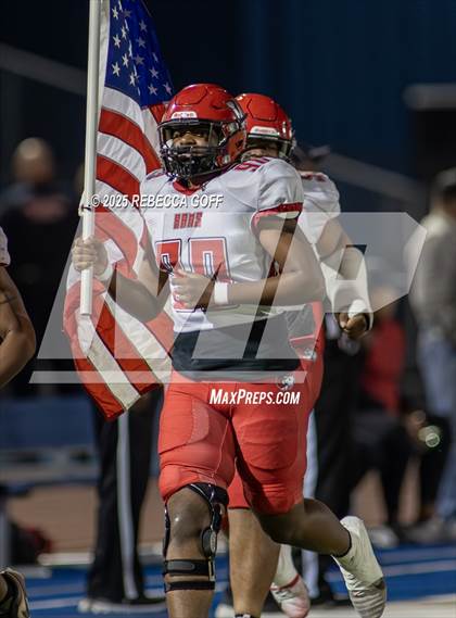 Thumbnail 3 in Waltrip @ Barbers Hill (UIL 5A D1 Football BiDistrict) photogallery.