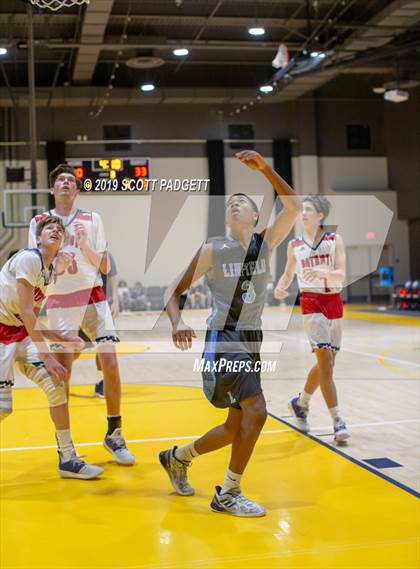 Thumbnail 3 in Temecula Prep vs. Linfield Christian (Rancho Christian Eagles Showcase) photogallery.