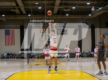 Thumbnail 3 in Temecula Prep vs. Linfield Christian (Rancho Christian Eagles Showcase) photogallery.