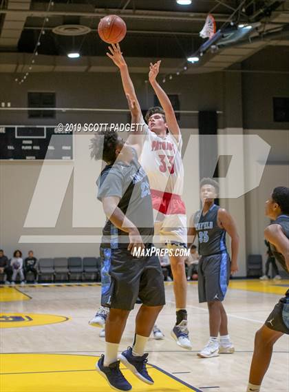 Thumbnail 1 in Temecula Prep vs. Linfield Christian (Rancho Christian Eagles Showcase) photogallery.