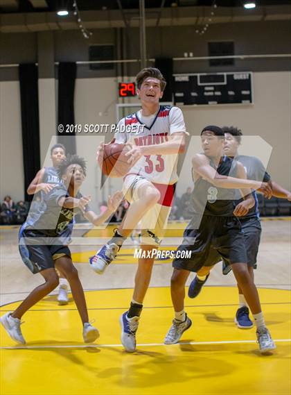 Thumbnail 1 in Temecula Prep vs. Linfield Christian (Rancho Christian Eagles Showcase) photogallery.
