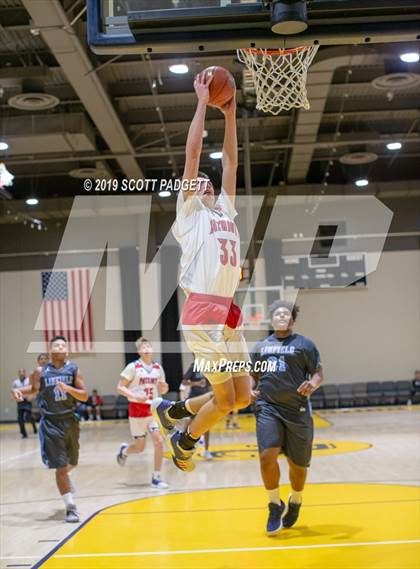 Thumbnail 1 in Temecula Prep vs. Linfield Christian (Rancho Christian Eagles Showcase) photogallery.