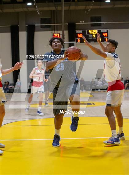 Thumbnail 1 in Temecula Prep vs. Linfield Christian (Rancho Christian Eagles Showcase) photogallery.