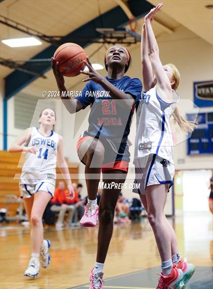 Thumbnail 1 in Oswego vs East Syracuse - Minoa (NYSPHSAA Section 3 AA First Round) photogallery.