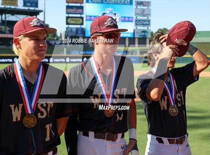 Thumbnail 1 in Lovejoy vs. Magnolia West (UIL 5A Baseball Semifinal Medal Ceremony) photogallery.