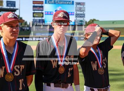 Thumbnail 2 in Lovejoy vs. Magnolia West (UIL 5A Baseball Semifinal Medal Ceremony) photogallery.