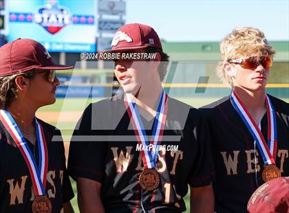 Thumbnail 2 in Lovejoy vs. Magnolia West (UIL 5A Baseball Semifinal Medal Ceremony) photogallery.