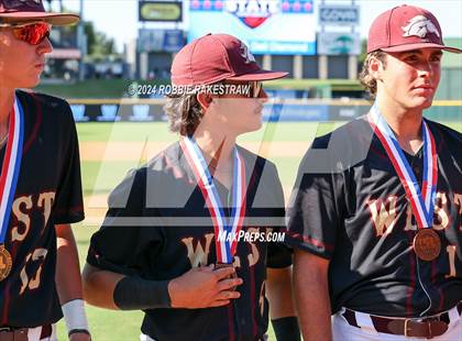 Thumbnail 2 in Lovejoy vs. Magnolia West (UIL 5A Baseball Semifinal Medal Ceremony) photogallery.