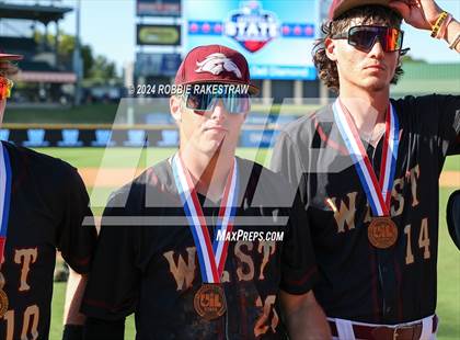 Thumbnail 1 in Lovejoy vs. Magnolia West (UIL 5A Baseball Semifinal Medal Ceremony) photogallery.