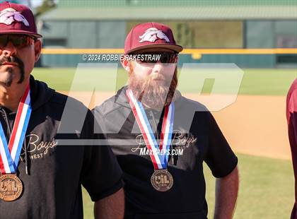 Thumbnail 3 in Lovejoy vs. Magnolia West (UIL 5A Baseball Semifinal Medal Ceremony) photogallery.