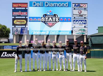 Thumbnail 2 in Lovejoy vs. Magnolia West (UIL 5A Baseball Semifinal Medal Ceremony) photogallery.