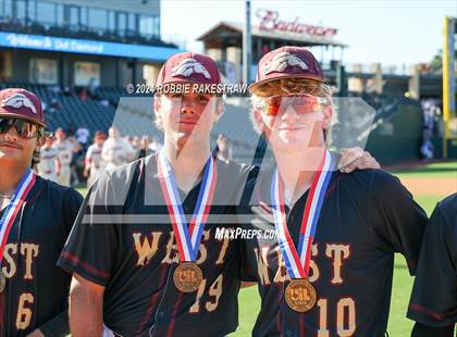 Thumbnail 2 in Lovejoy vs. Magnolia West (UIL 5A Baseball Semifinal Medal Ceremony) photogallery.