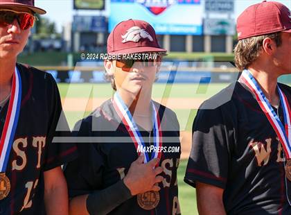Thumbnail 1 in Lovejoy vs. Magnolia West (UIL 5A Baseball Semifinal Medal Ceremony) photogallery.