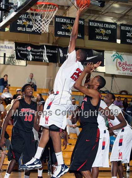 Thumbnail 2 in Westchester vs. Milton (City of Palms Classic) photogallery.