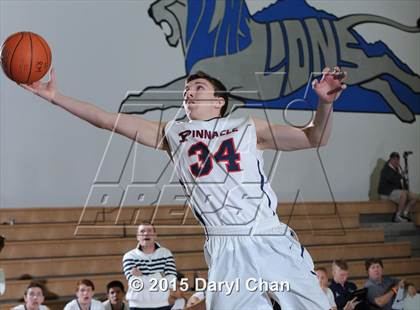 Thumbnail 2 in Country Day vs Pinnacle (MaxPreps Holiday Classic) photogallery.