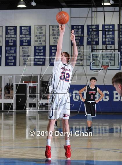 Thumbnail 2 in Country Day vs Pinnacle (MaxPreps Holiday Classic) photogallery.