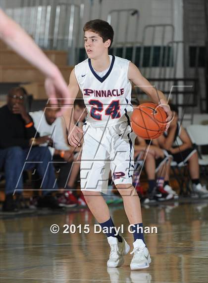 Thumbnail 3 in Country Day vs Pinnacle (MaxPreps Holiday Classic) photogallery.