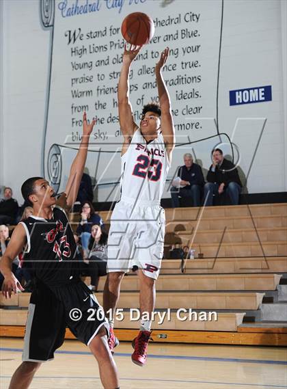 Thumbnail 1 in Country Day vs Pinnacle (MaxPreps Holiday Classic) photogallery.