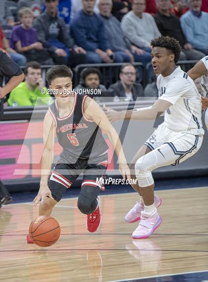 Thumbnail 2 in Sierra Canyon vs. Minnehaha Academy photogallery.
