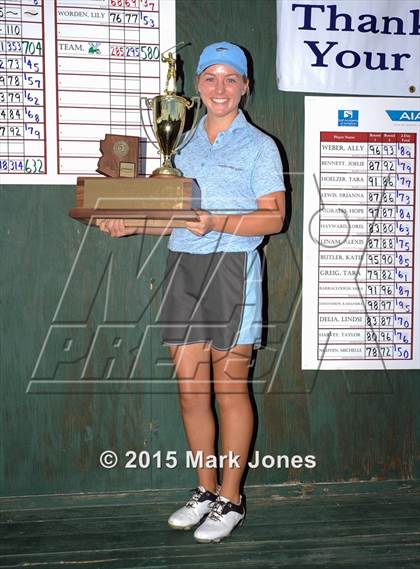 Thumbnail 1 in AIA D1 Girls Golf Championships photogallery.