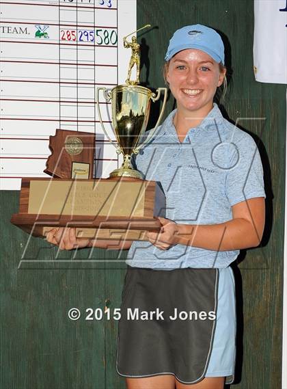 Thumbnail 3 in AIA D1 Girls Golf Championships photogallery.