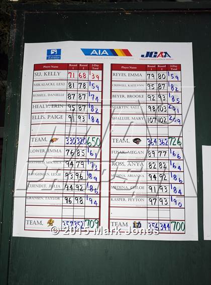 Thumbnail 1 in AIA D1 Girls Golf Championships photogallery.