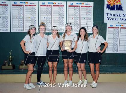 Thumbnail 2 in AIA D1 Girls Golf Championships photogallery.