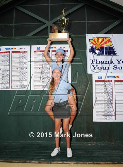 Thumbnail 1 in AIA D1 Girls Golf Championships photogallery.