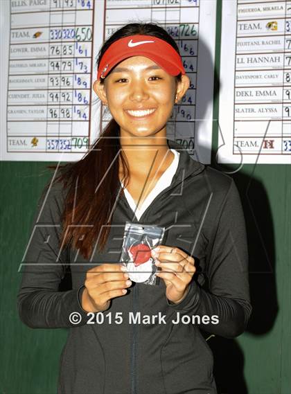 Thumbnail 3 in AIA D1 Girls Golf Championships photogallery.